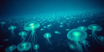 bioluminescent life forms